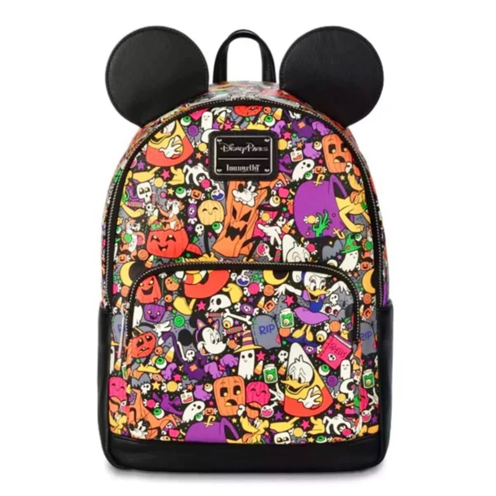 Limited Edition Disney Parks X Loungefly Mickey and Friends Halloween Backpack
